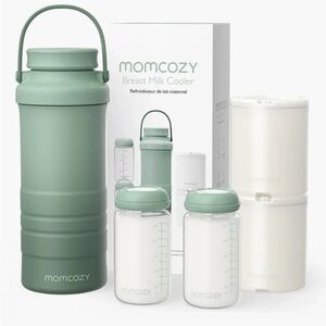 Momcozy 22Oz Portable Breast Milk Cooler for Outdoor, Life Saver with 360° Total